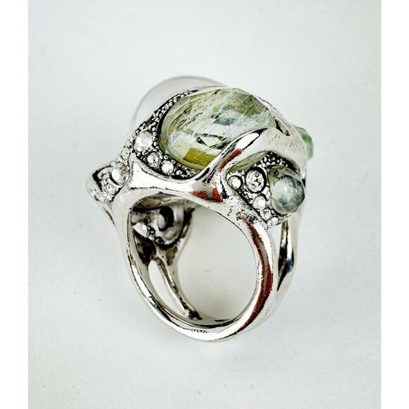 Alexis Bittar 'Lucite Jardin Mystère' Cocktail Ring US 6.75 - Picture 4 of 9